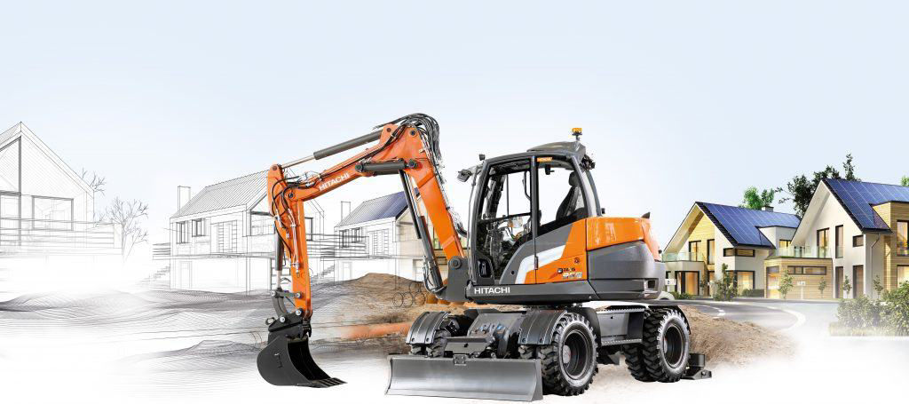 ZX150W-7 Wheeled Excavators - HitachiCM Europe