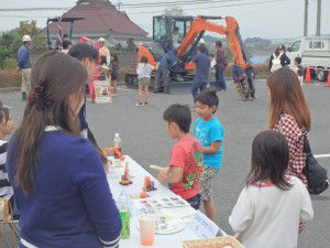 Compact excavator “licenses” were issued to children