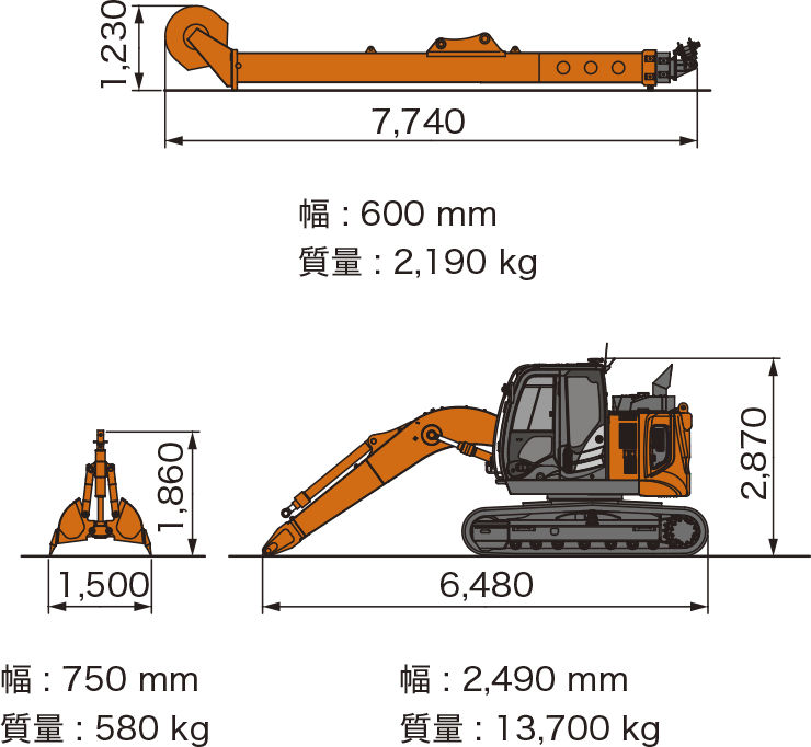 ZX135US-6 - 日立建機日本