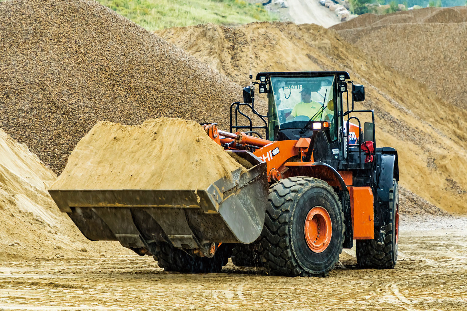 Wheel loader with a good reputation in the Americas.