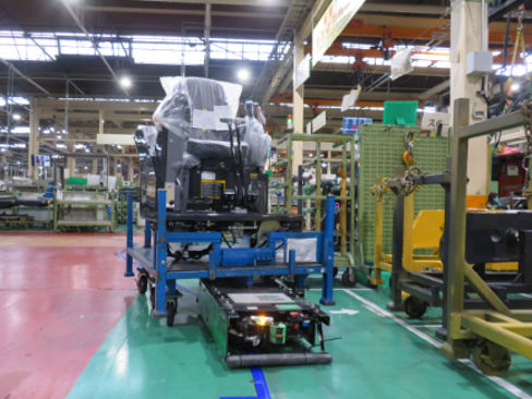 鹿児島発　日立建機ティエラ　トラクター用　かんしょマルチOXM800　三点リンク フロント3点リンク - 株式会社アトム農機