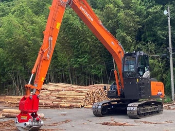 取引者専用 ZX135US-6 株式会社友伸工業様 - 日立建機日本
