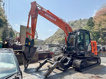 木工機材 ZX120-7 岩手県森林組合連合会様 - 日立建機日本