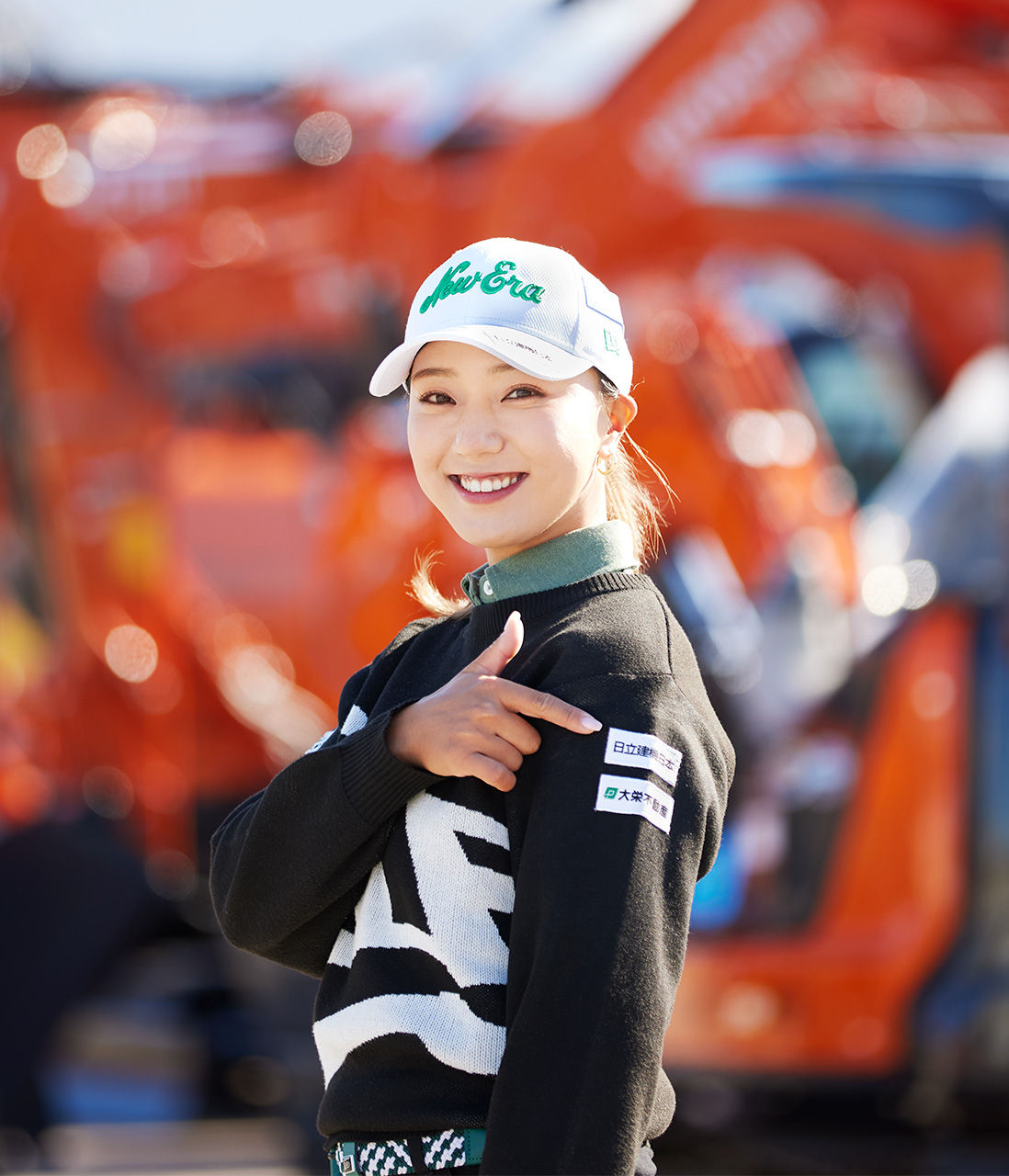 スポーツ支援ー女子プロゴルフー - 日立建機日本