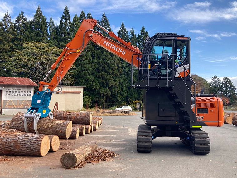 取引者専用 ZX135US-6 株式会社友伸工業様 - 日立建機日本