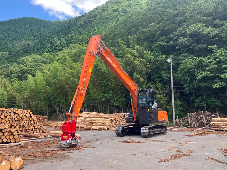 ZX200LC-6 石谷林業株式会社様 - 日立建機日本