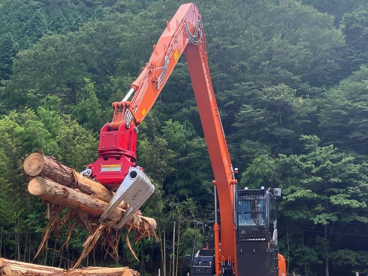 ZX200LC-6 石谷林業株式会社様 - 日立建機日本