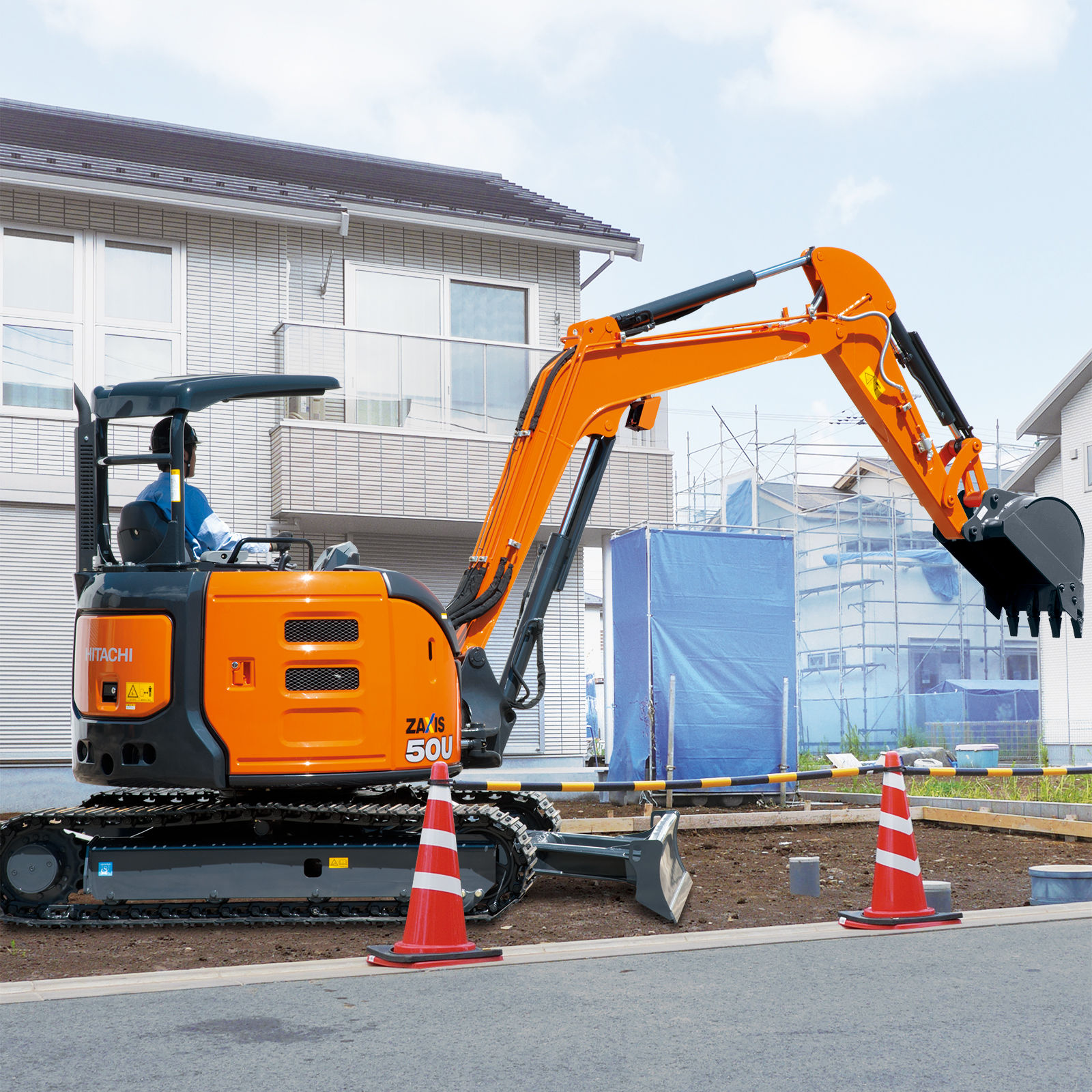 ミニショベル（製品/コンパクト） - Hitachi Construction Machinery