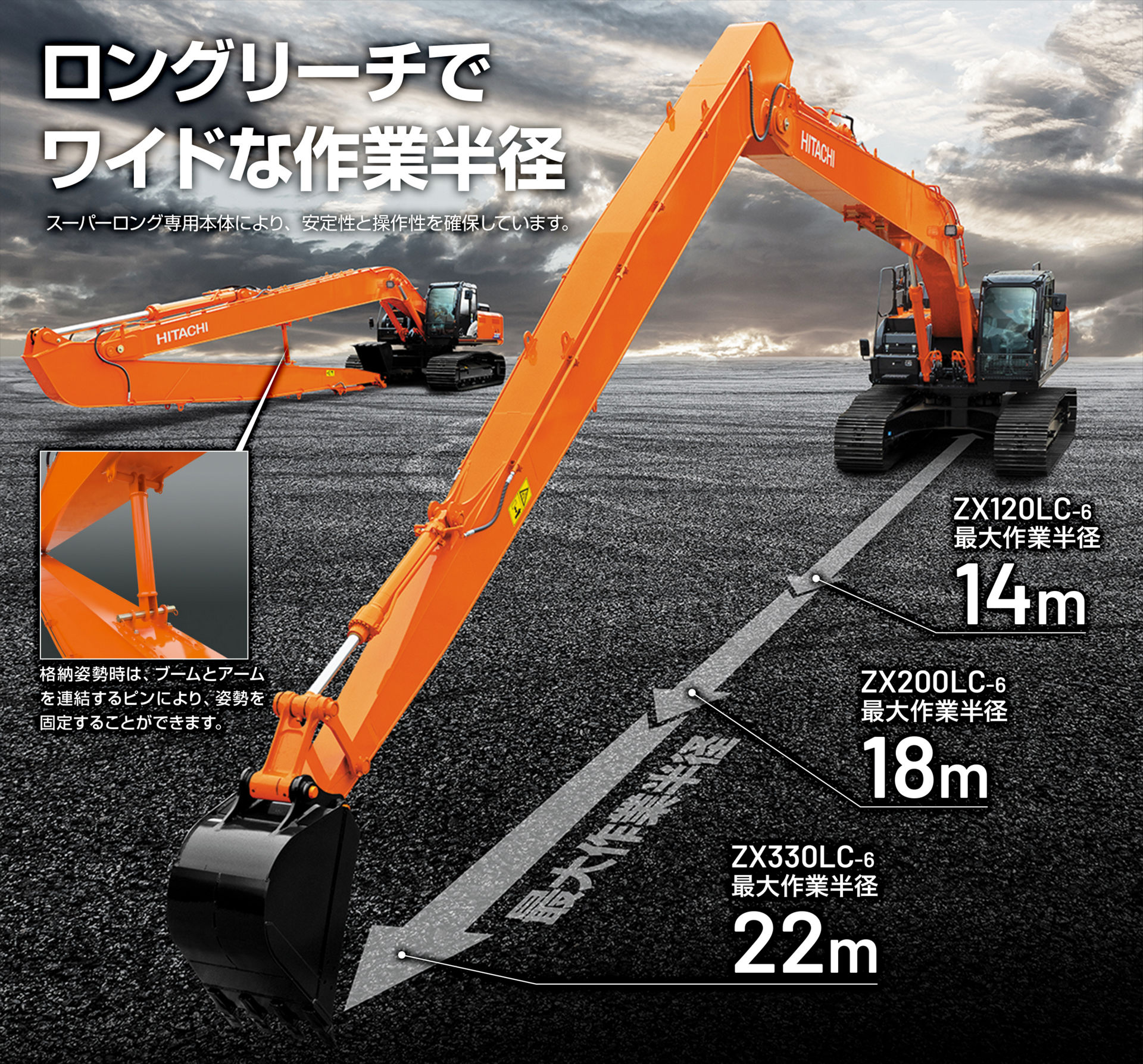 本日限定！！日立 2022年製 2ドアロング スーパーロングシリーズ - 日立建機日本