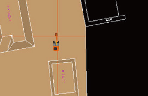 平面図表示＆簡易３次元設計面作成