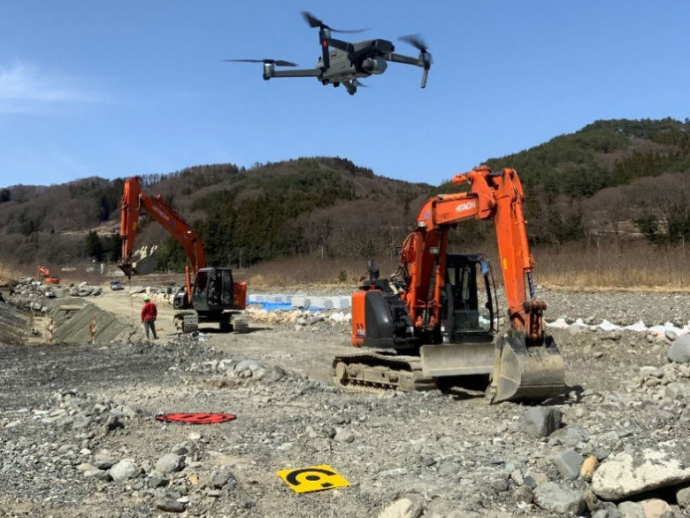 ドローンによる空撮