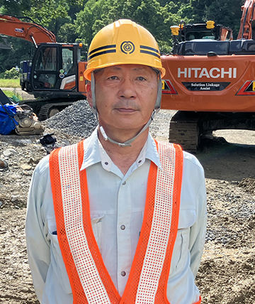 現場代理人 佐渡村 誠 氏  