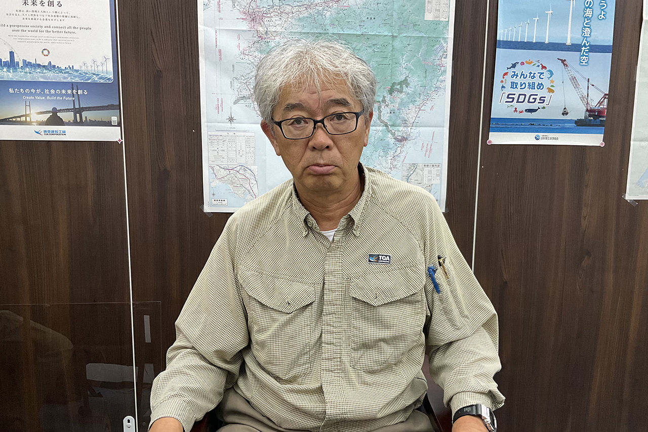 和歌山浚渫作業所　現場代理人　宗 光則 氏
