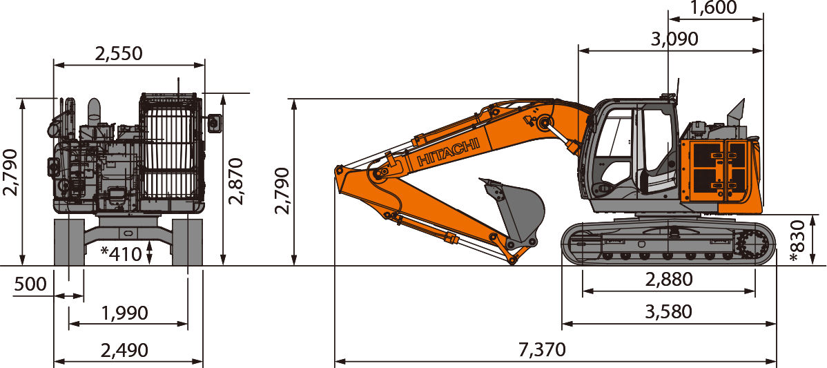 ZX135US-6 - 日立建機日本