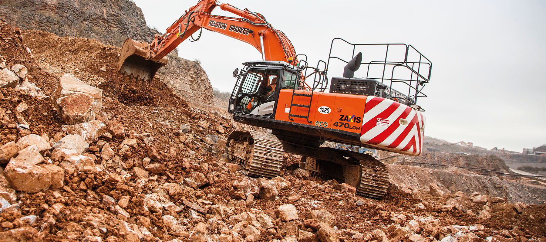 ZX470LCH-5G Large Excavators - HitachiCM Europe