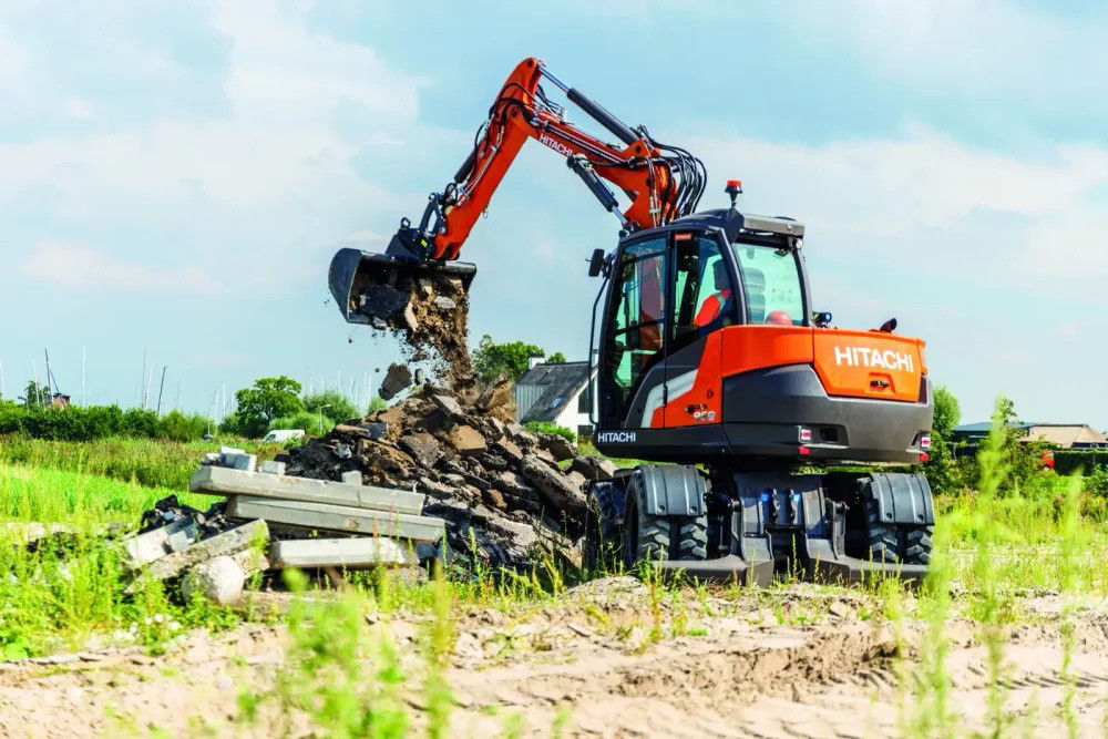 Wheeled Excavator